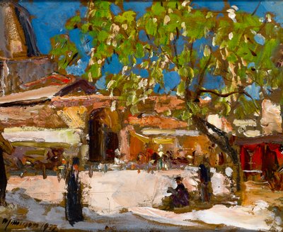 Marktplatz, 1927 von Alexander Jamieson